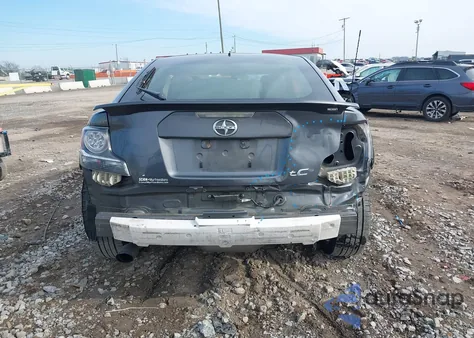 2014 Scion Tc Monogram z USA, uszkodzony, nr VIN JTKJF5C72E3085821